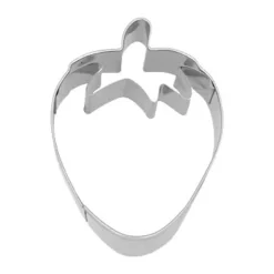 Backzubehör|Kochwelt Entdecken<RBV Birkmann Präge-Ausstecher Erdbeere 6 cm edelstahl