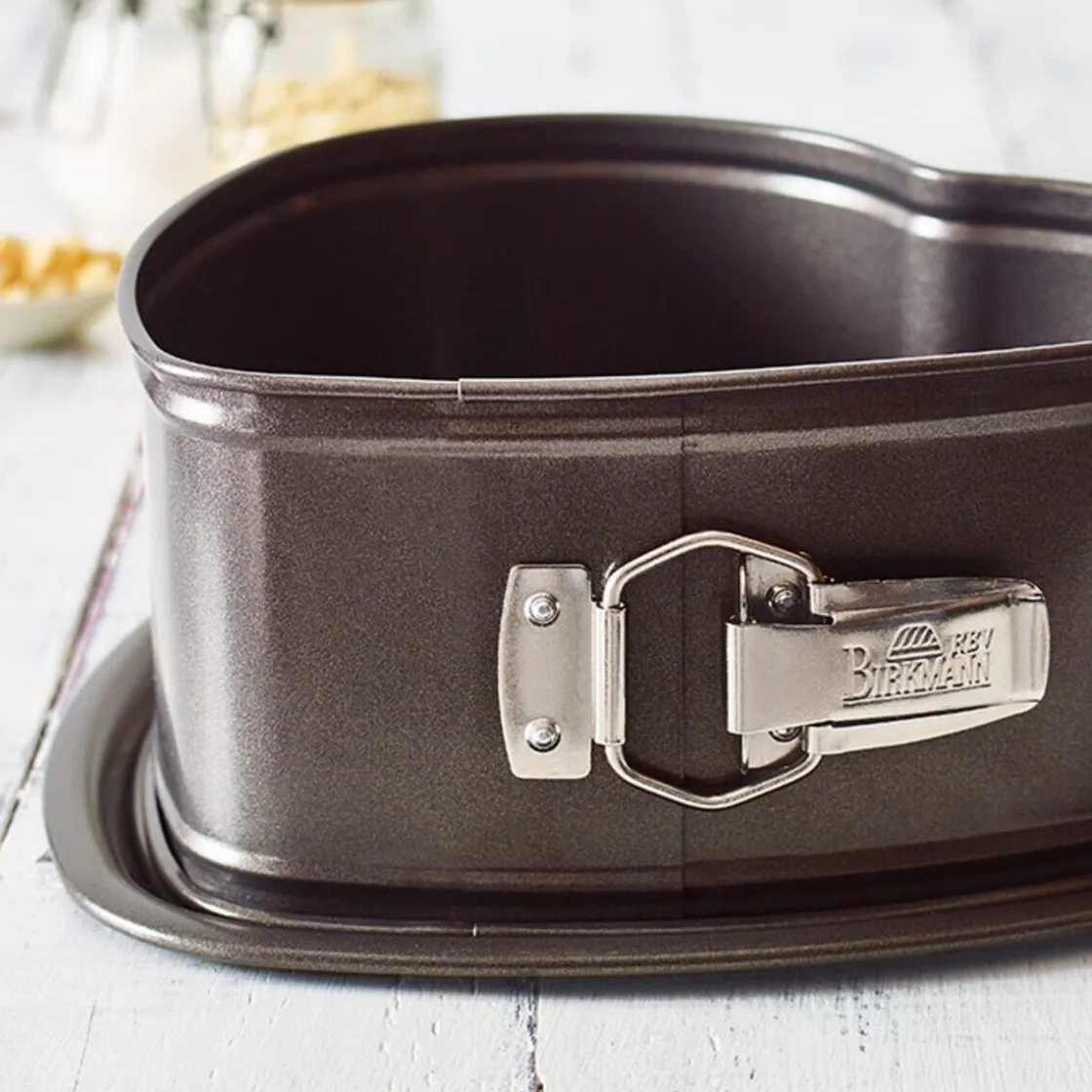 Kochwelt Entdecken|Backformen<RBV Birkmann Springform Herz 22 cm Easy Baking schwarz