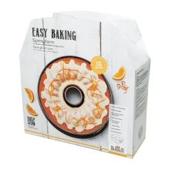 Kochwelt Entdecken|Backformen<RBV Birkmann Springform mit zwei Böden 28 cm Easy Baking grau