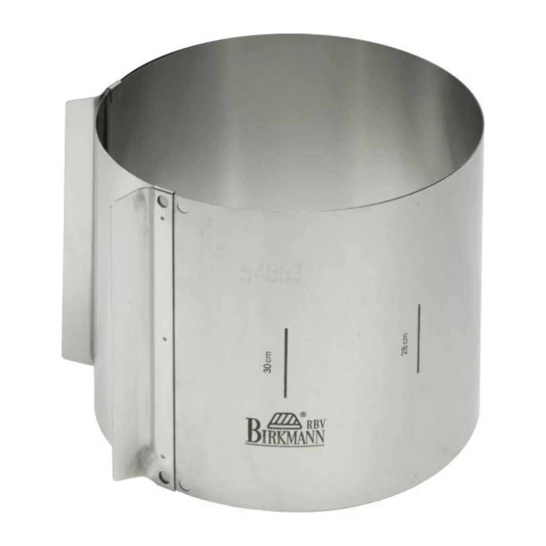 RBV Birkmann Tortenring verstellbar Easy Baking 15cm hoch