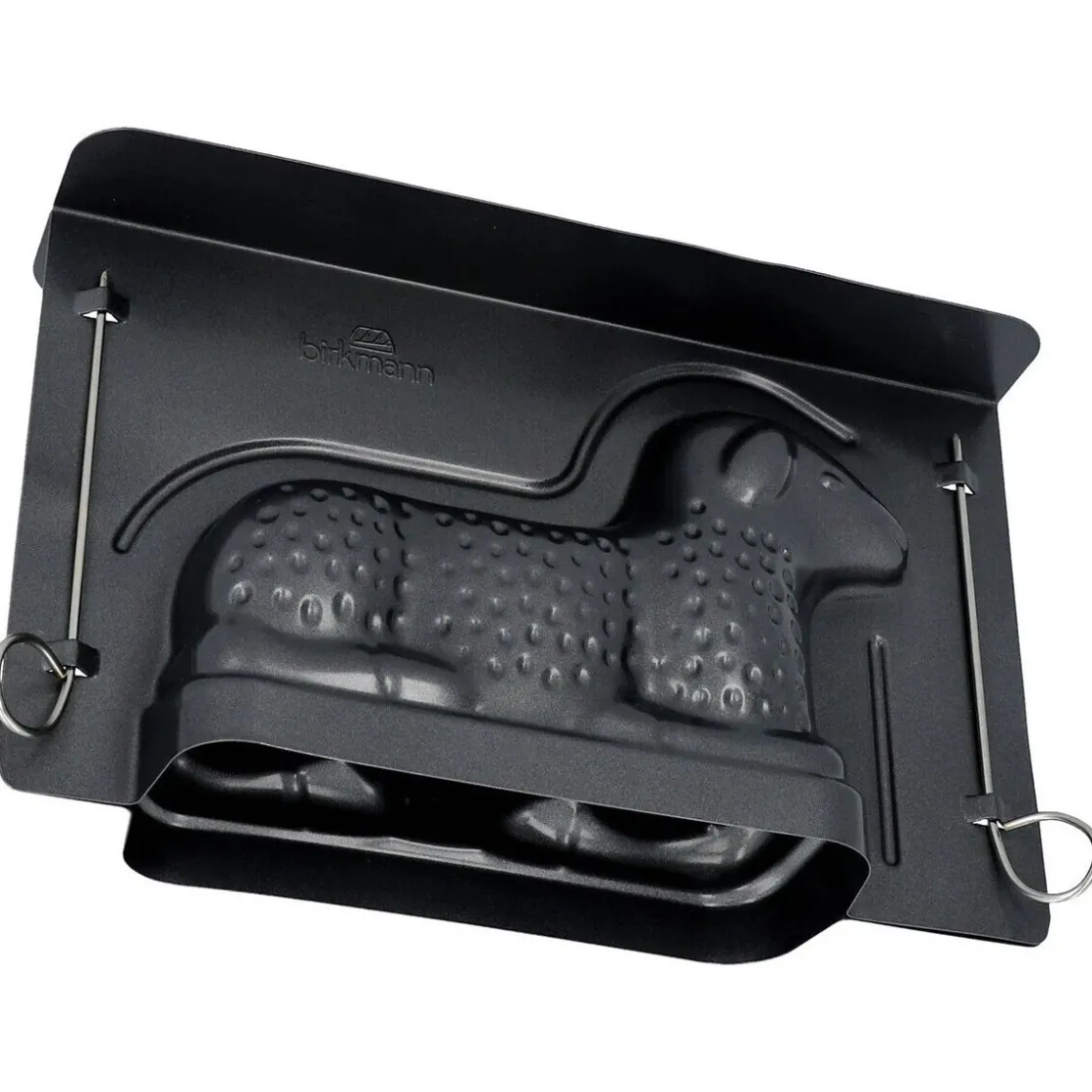 Kochwelt Entdecken<RBV Birkmann Vollbackform Lamm 0,9 l schwarz