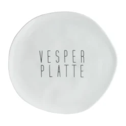 Brotteller<Räder Teller Vesperplatte 13 cm Heimatliebe grau