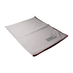 Riedel Glasreinigungstuch weiss mit rotem Rand