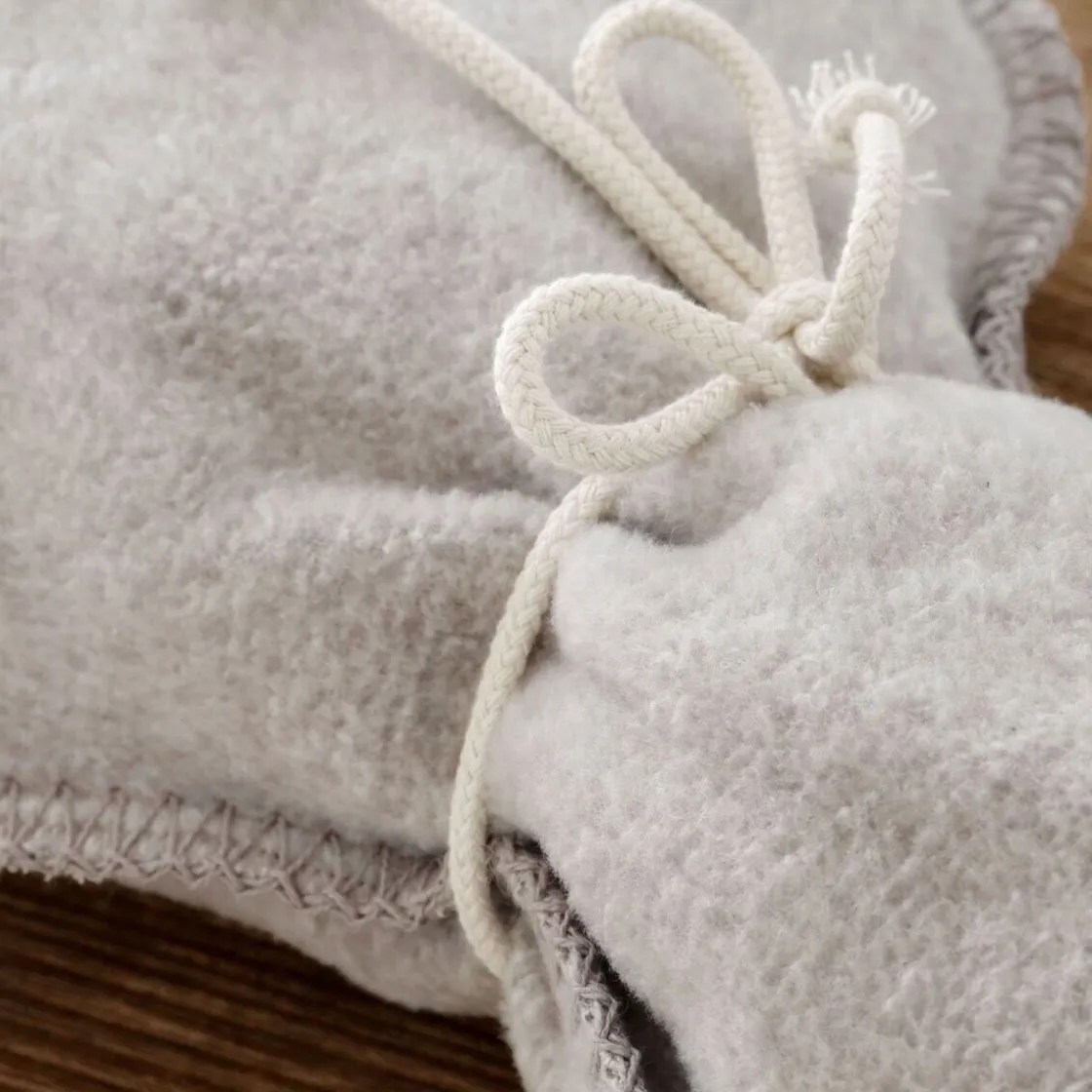 Kuschelige Winterzeit<Riema Wärmflaschenbezug Emma grau meliert