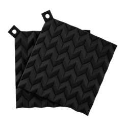 Küchentextil<Rig Tig Topflappen 2-tlg. Hold-on schwarz