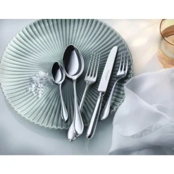 Echtsilber Besteck<Robbe & Berking 30 tlg. Garnitur Navette 925 Sterlingsilber