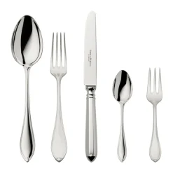 Versilbertes Besteck<Robbe & Berking 30 tlg. Garnitur Navette 150 g versilbert