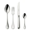 Echtsilber Besteck<Robbe & Berking 4 tlg. Garnitur Classic Faden 925 Sterlingsilber