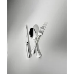 Echtsilber Besteck<Robbe & Berking 4 tlg. Garnitur Classic Faden 925 Sterlingsilber