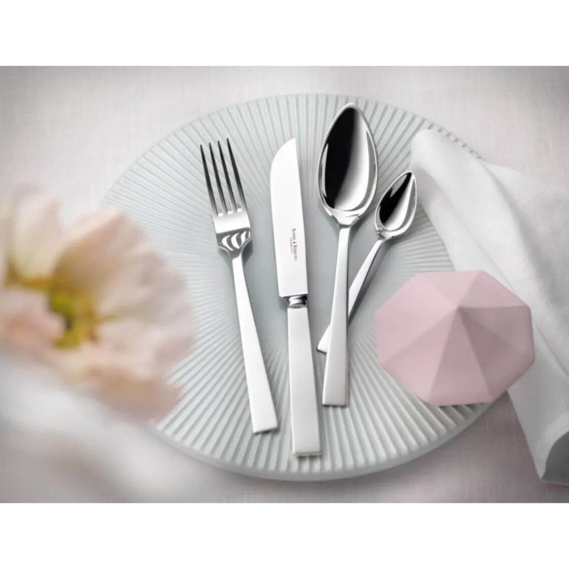 Versilbertes Besteck<Robbe & Berking 24 tlg. Garnitur Riva 150 g versilbert