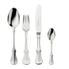 Versilbertes Besteck<Robbe & Berking 4 tlg. Garnitur Alt Kopenhagen 150 g versilbert