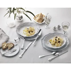 Versilbertes Besteck<Robbe & Berking 4 tlg. Garnitur Alt Kopenhagen 150 g versilbert