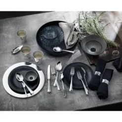 Robbe & Berking 4 tlg. Garnitur Alt Chippendale 150 g versilbert