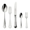 Versilbertes Besteck<Robbe & Berking 30 tlg. Garnitur Alt Chippendale 150 g versilbert