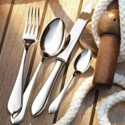 Buttermesser<Robbe & Berking Butter- u. Käsemesser m. Stahlklinge Eclipse 150 g versilbert