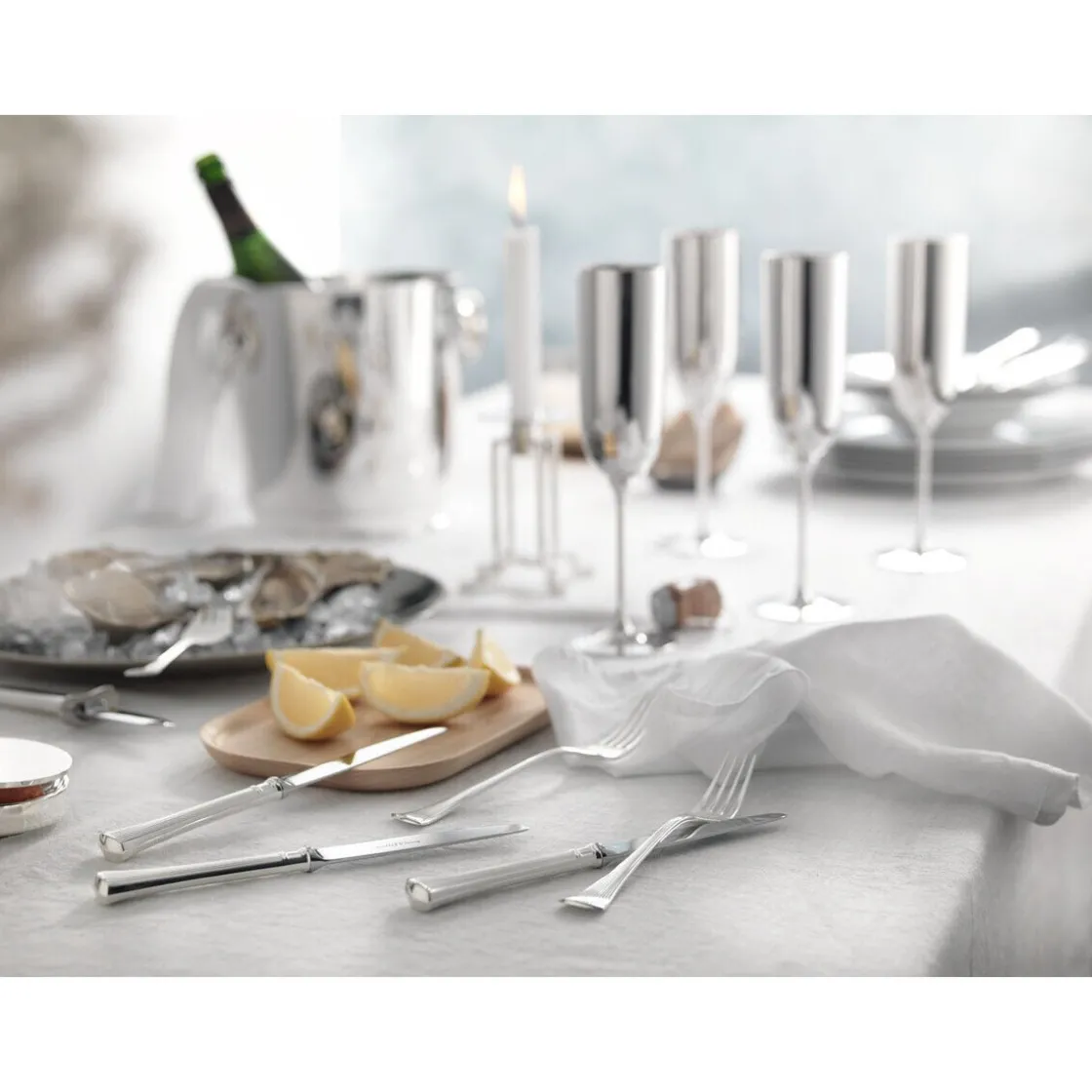 Versilbertes Besteck<Robbe & Berking Butterstreicher Avenue 150 g versilbert