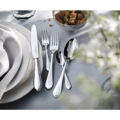 Robbe & Berking Dessertlöffel 18 cm Martelé 150 g versilbert