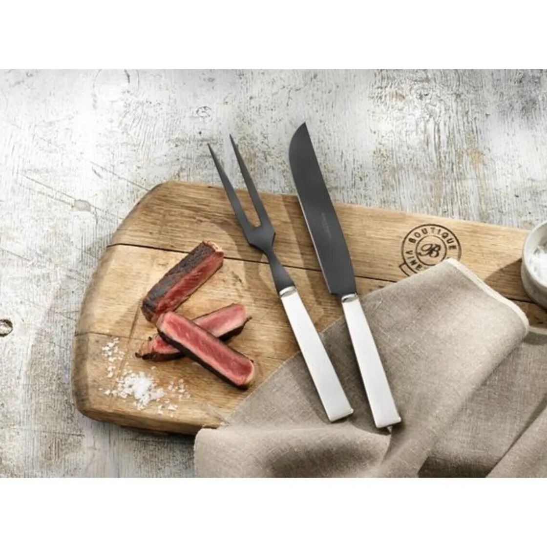 Robbe & Berking Fleischgabel gross Riva 150 g versilbert