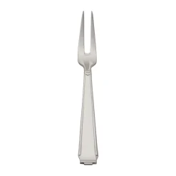 Robbe & Berking Fleischgabel gross Art Deco 925 Sterlingsilber