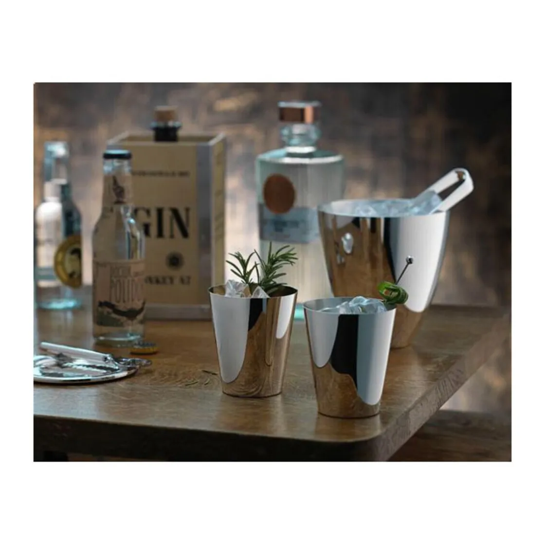 Whiskygläser<Robbe & Berking Gin-, Wasser-, Weinbecher Dante 90 g versilbert