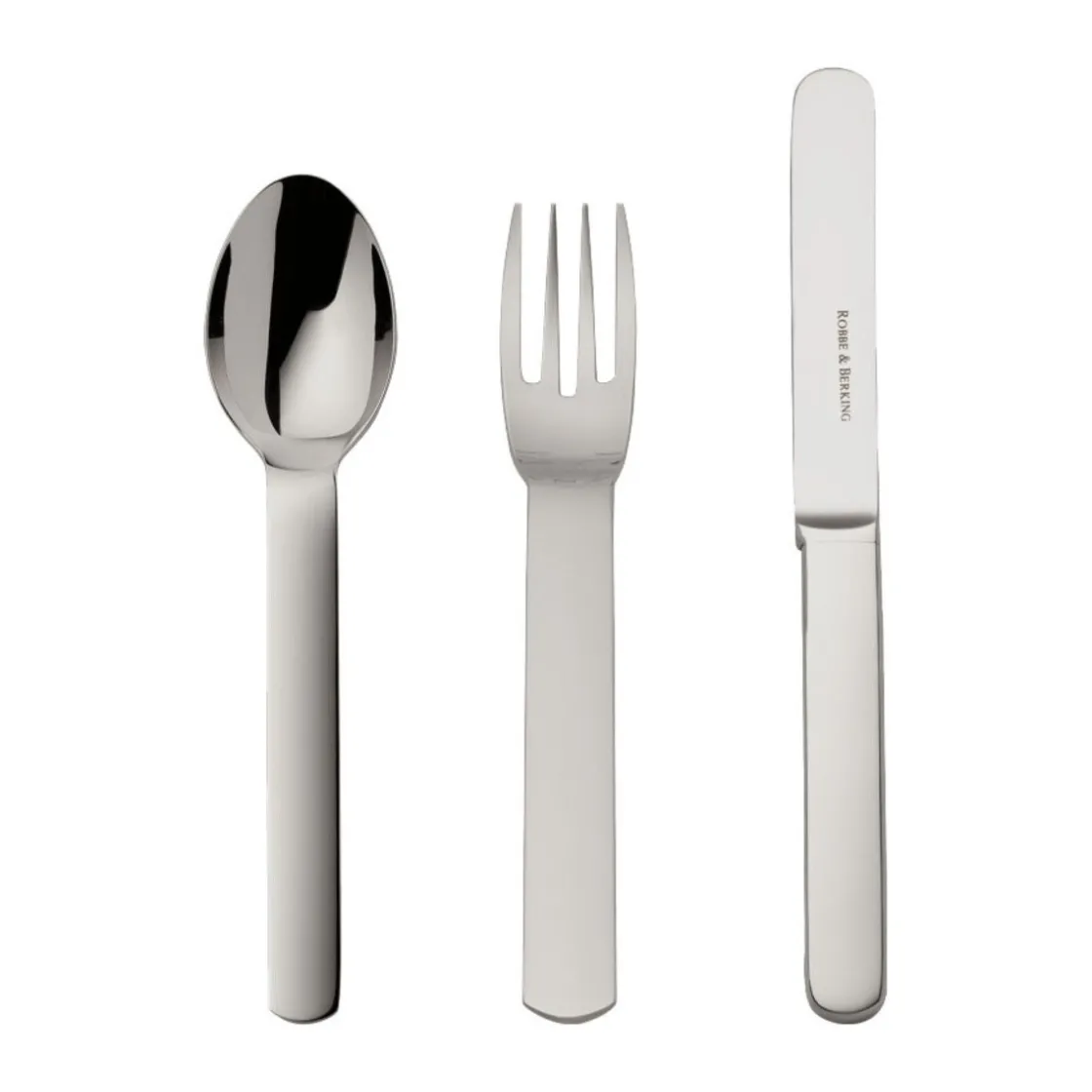 Kinderbesteck<Robbe & Berking Kinderbesteck-Set 3-tlg. Topos Edelstahl