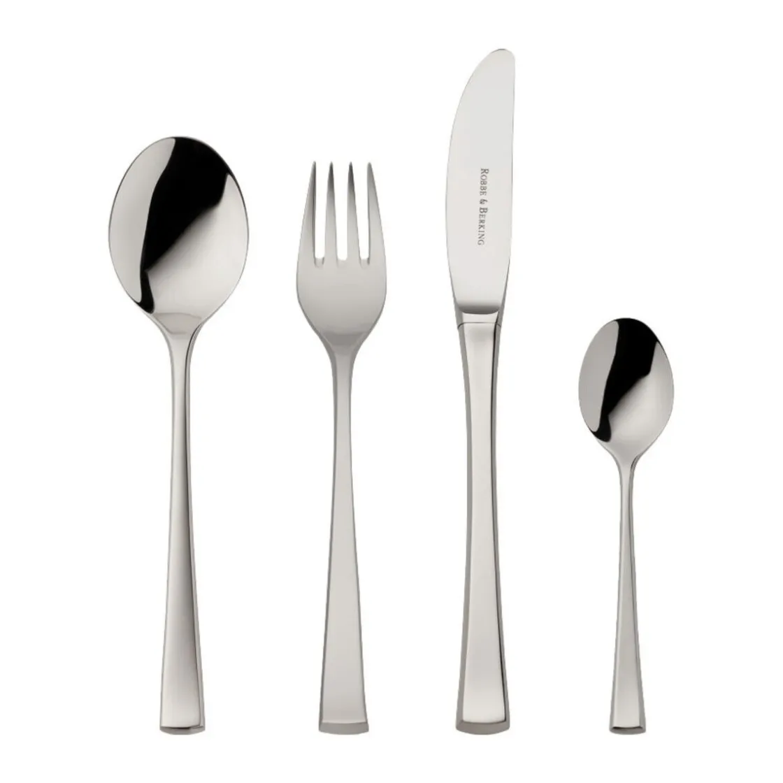 Kinderbesteck<Robbe & Berking Kinderbesteck-Set 4-tlg. York Edelstahl