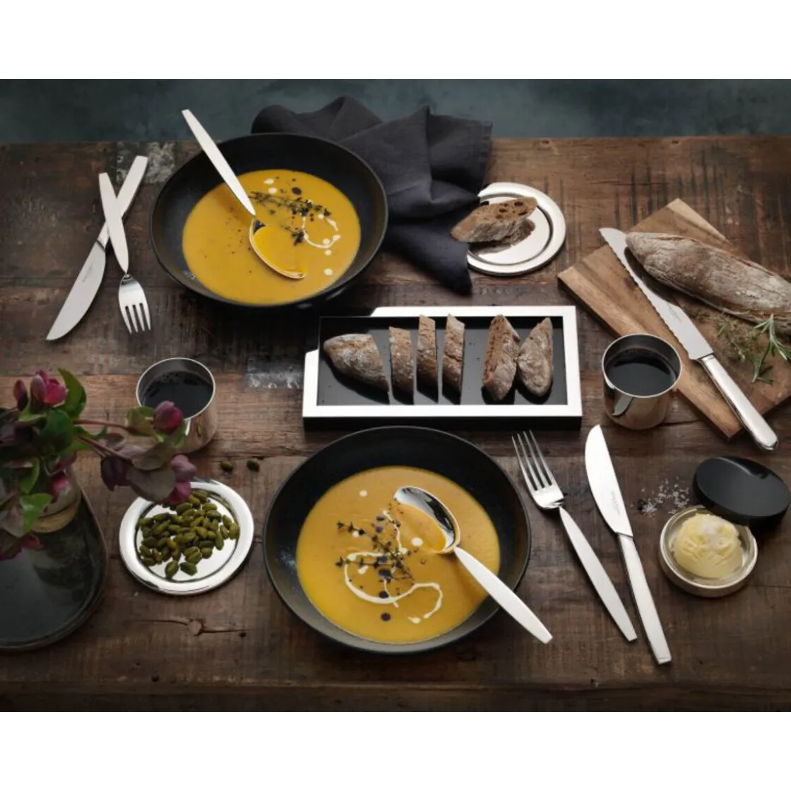 Robbe & Berking Menübesteck 24tlg. 12 Zoll 150 g versilbert