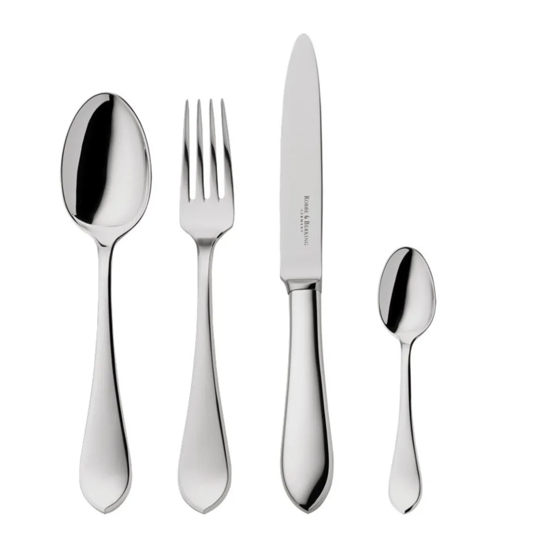 Besteck Set 6 Personen<Robbe & Berking Menübesteck-Set 24-tlg. Eclipse 150 g versilbert