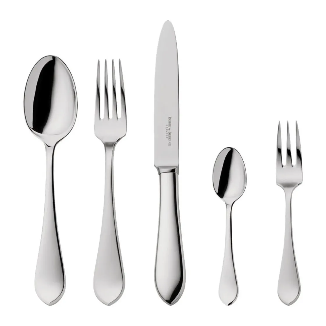 Besteck Set 6 Personen<Robbe & Berking Menübesteck-Set 30-tlg. Eclipse 150 g versilbert