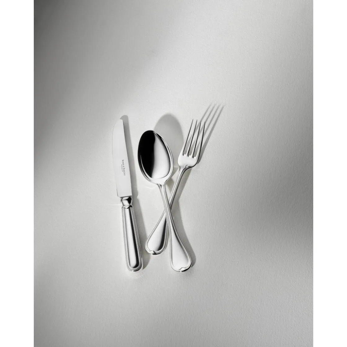 Robbe & Berking Menügabel Classic Faden 925 Sterlingsilber