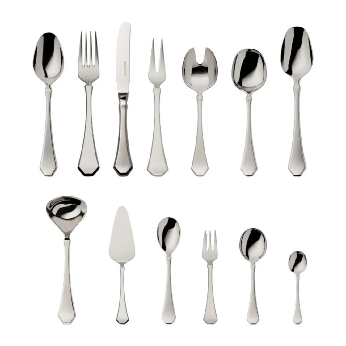 Robbe & Berking Menügarnitur 40-tlg. Baltic Edelstahl poliert