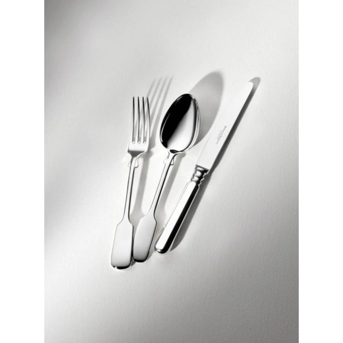 Robbe & Berking Menümesser Form B Alt Spaten 925 Sterlingsilber