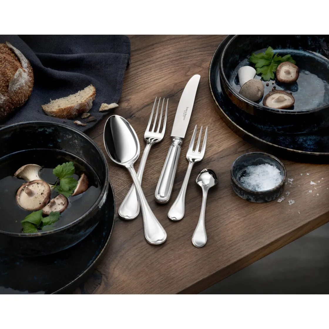 Echtsilber Besteck<Robbe & Berking Menümesser Classic Faden 925 Sterlingsilber