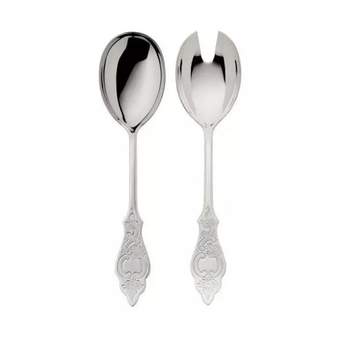 Robbe & Berking Salatbesteck 2-tlg. Ostfriesen Edelstahl