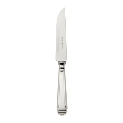 Robbe & Berking Steakmesser 22 cm Art Deco 150 g versilbert