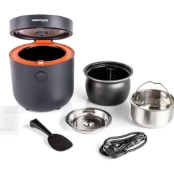 Rommelsbacher Multireiskocher MRK 500 Risa 500 W graphitgrau