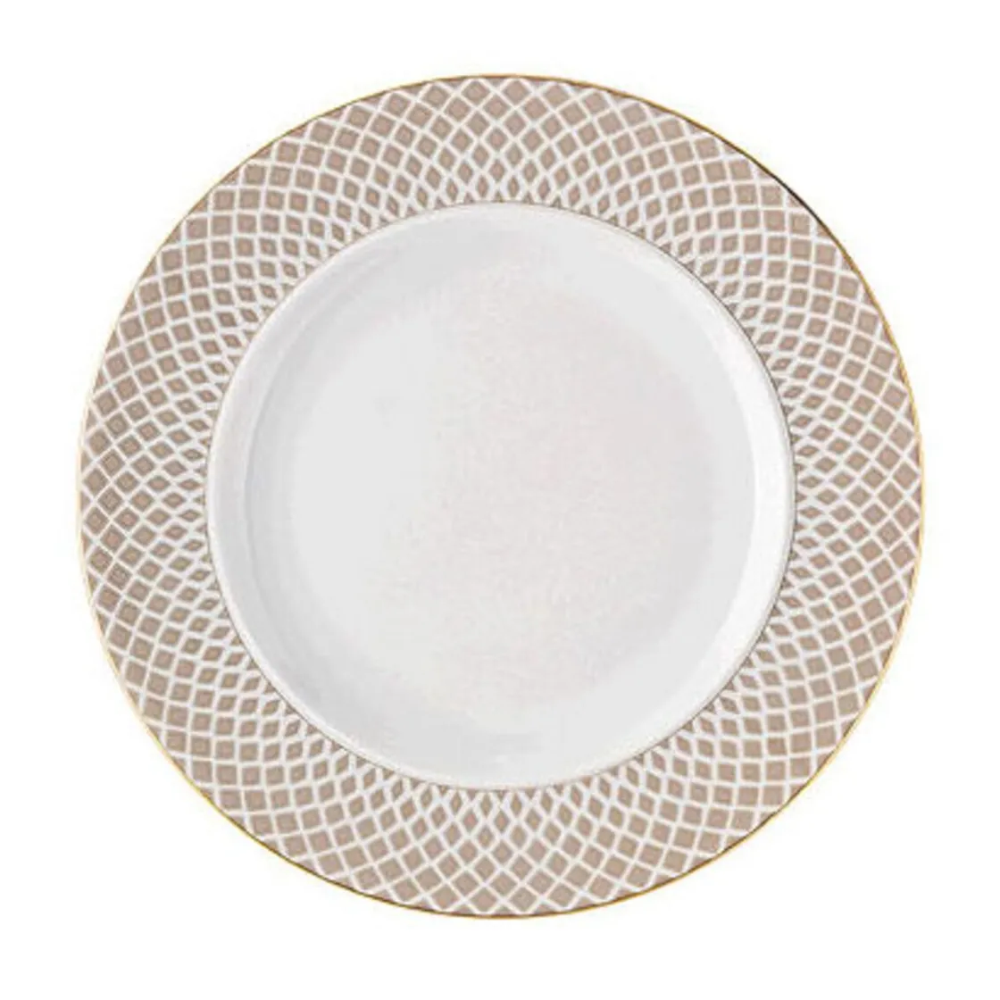 Brotteller<Rosenthal Brotteller 18 cm Francis Carreau Beige