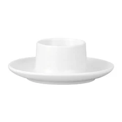 Rosenthal Eierbecher mit Ablage 10 cm TAC Gropius Weiß