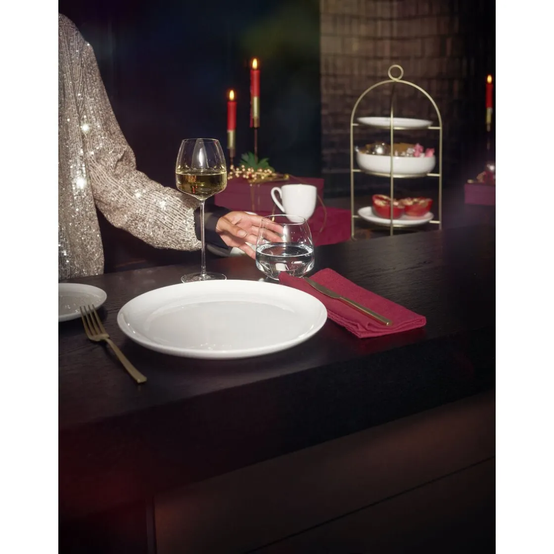 Rosenthal Frühstücksteller 21 cm Jade Lift