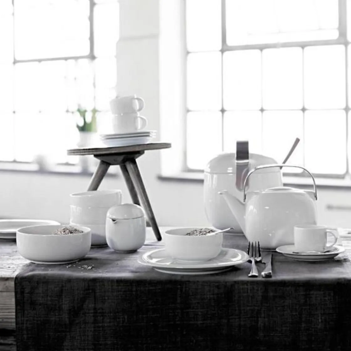 Frühstücksteller<Rosenthal Frühstücksteller 21 cm Suomi Weiß