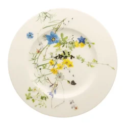 Frühstücksteller<Rosenthal Frühstücksteller 19cm Fahne Brillance Fleurs des Alpes