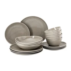 Rosenthal Geschirr-Set 16-tlg. Junto Pearl Grey