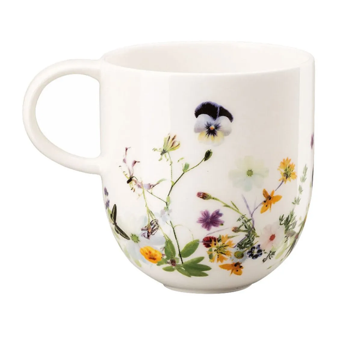 Becher<Rosenthal Henkelbecher 0,34 l Brillance Grand Air lila
