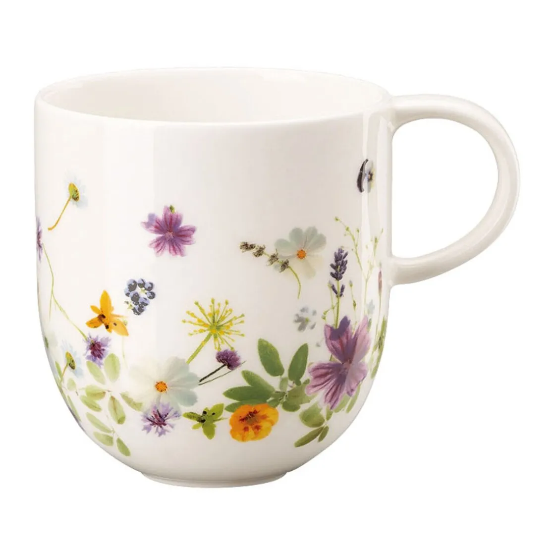 Becher<Rosenthal Henkelbecher 0,34 l Brillance Grand Air lila