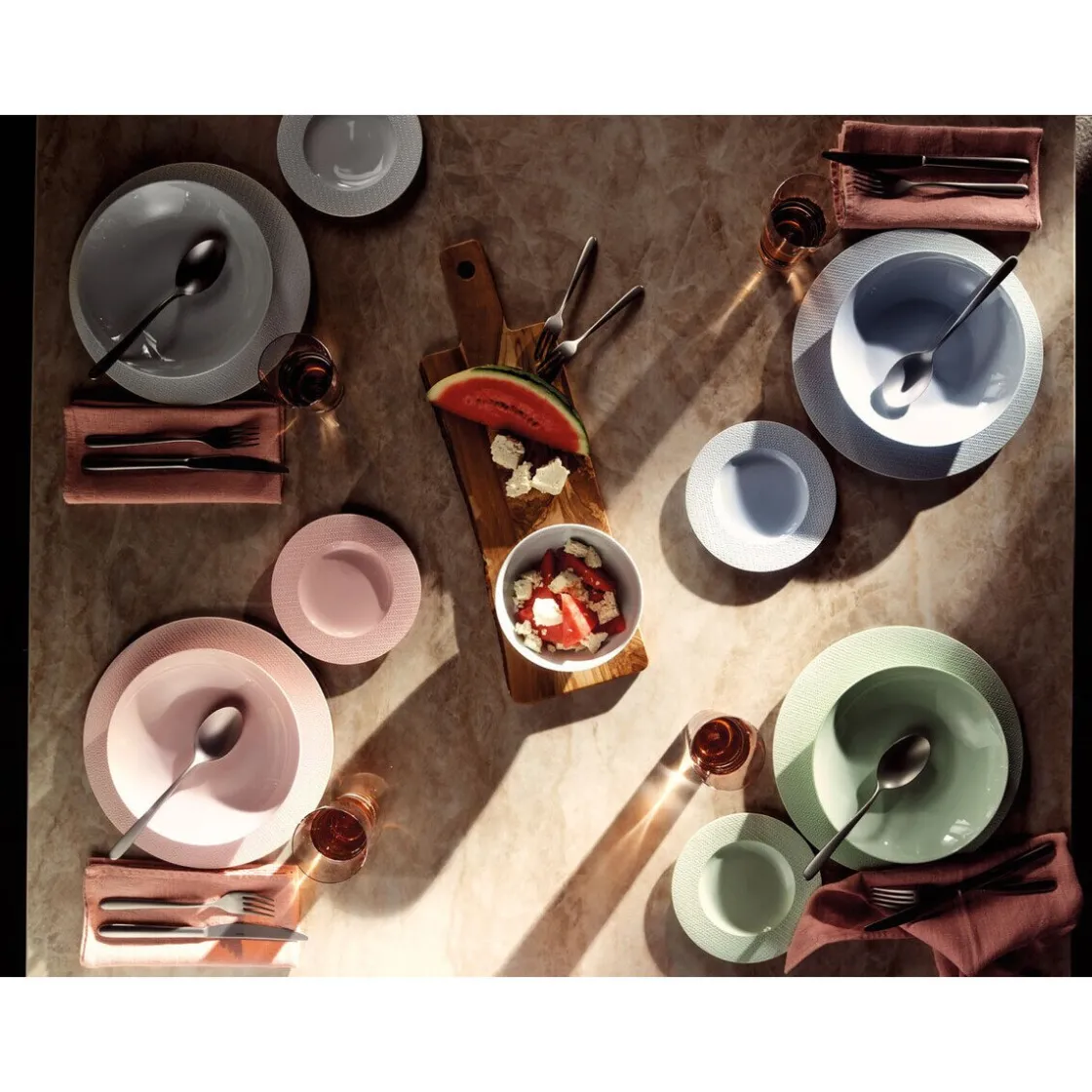 Becher<Rosenthal Henkelbecher 0,34 l Kumi Blue tone