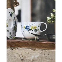 Rosenthal Kaffee-Obertasse Brillance Fleurs des Alpes