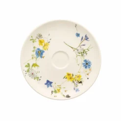 Rosenthal Kaffee/Tee-Untertasse 15 cm Brillance Fleurs des Alpes