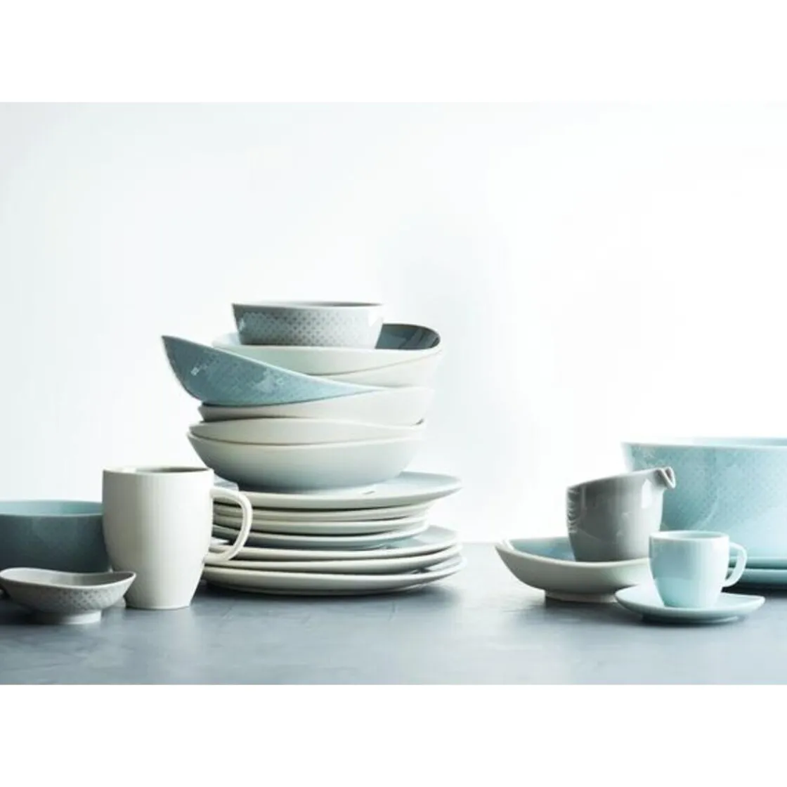 Kaffeeuntertassen<Rosenthal Kaffee/Tee-Untertasse 15 cm Junto Opal Green
