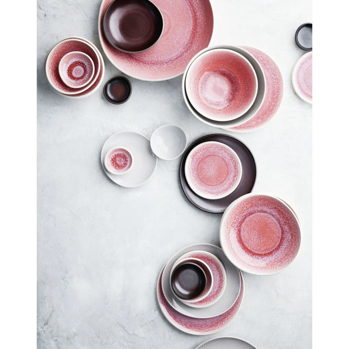 Rosenthal Kaffee/Tee-Untertasse 15 cm Junto Rose Quartz