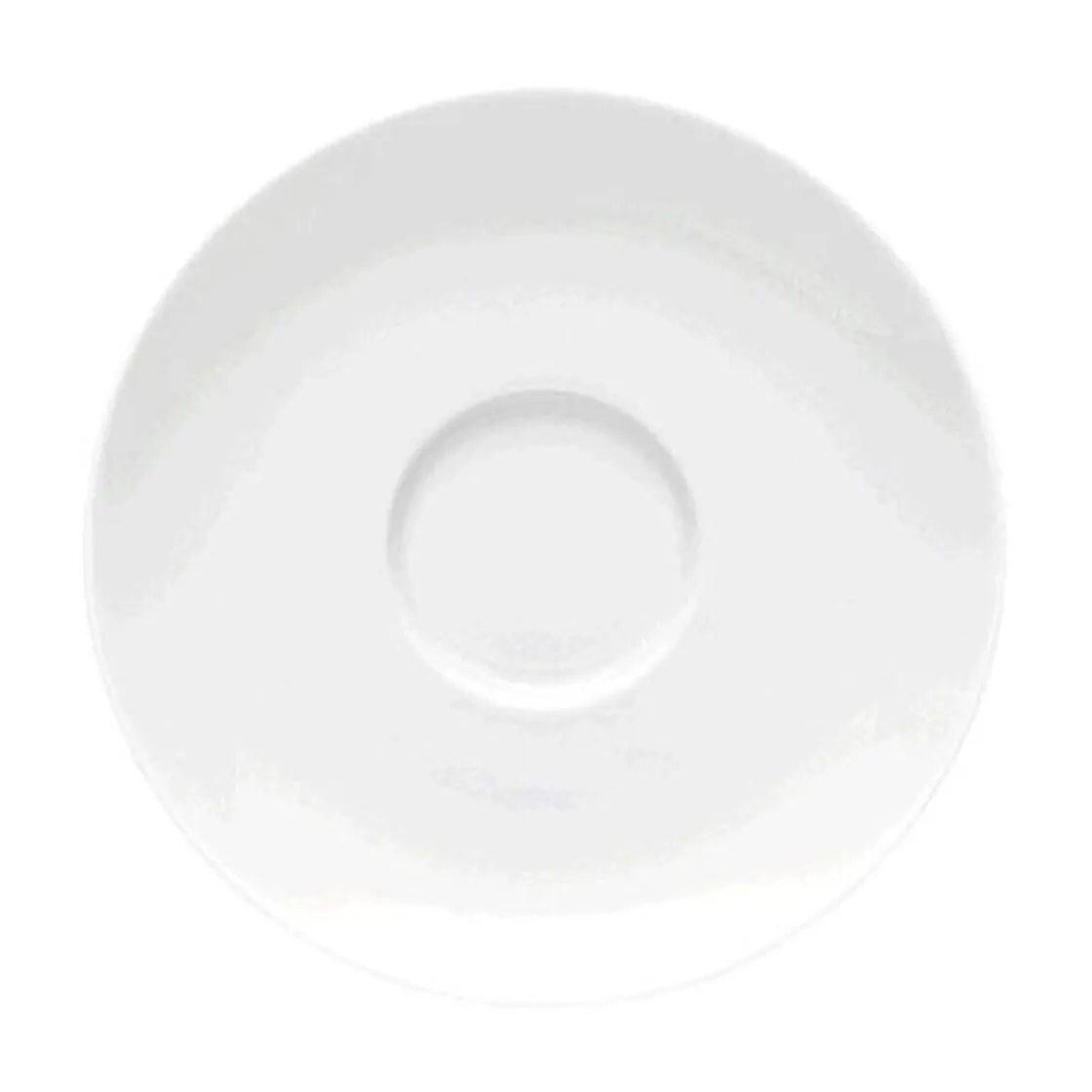 Kaffeeuntertassen<Rosenthal Kaffee-Untertasse 14 cm Moon Weiß